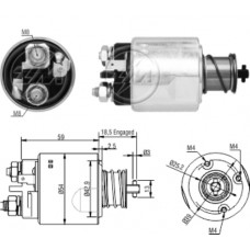 SOLENOIDE 12V, HYUNDAI, H1, PORTER, KIA, BONGO