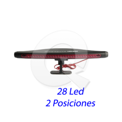 TERCERA LUZ FRENO 12V, 28 LED, 2 POSICIONES