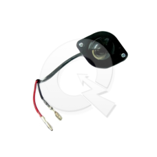 FAROL PATENTE CHEVROLET LUV NEGRO (OJO), ANTIGUO