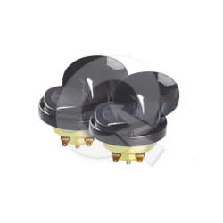 BOCINA CARACOL UNIVERSAL 12V, 110±5dB, 2T, PAR