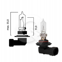 AMPOLLETA,HB3,9005 ,12V, 65W, BASE P20D, BRM