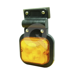 FAROL LATERAL COLGANTE BIVOLTAJE 4 LED, AMBAR
