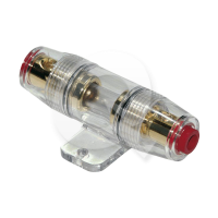 PORTA FUSIBLE AUDIO 4GA (8GA IN OUT)