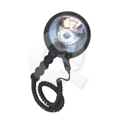FAROL,H3,12V 100W, Ø 132mm, ENCHUFE ENCENDEDOR