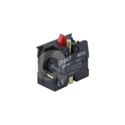 BLOCK DE CONTACTO, 1NC (CERRADO), ROJO, IP40,CHINT