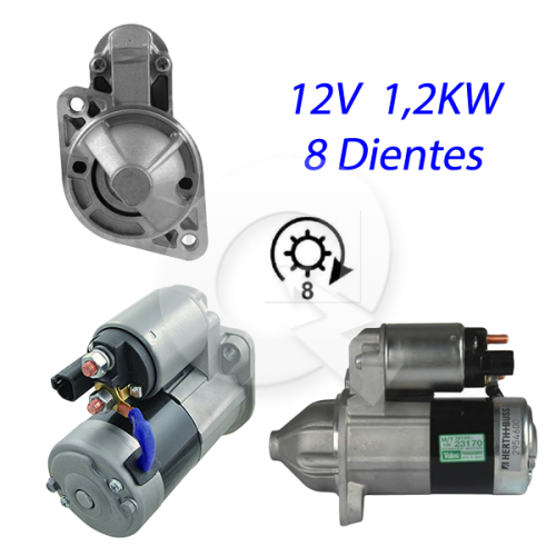 ARRANQUE 12V, HYUNDAI, COUPE, ELANTRA, KIA, CEED
