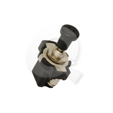 INTERRUPTOR TIRO CORTO 12V-24V, 16A, 1C, NEGRO