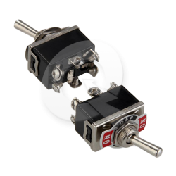 INTERRUPTOR METALICO 12-24V,15A, ON/OFF/ON, 6T