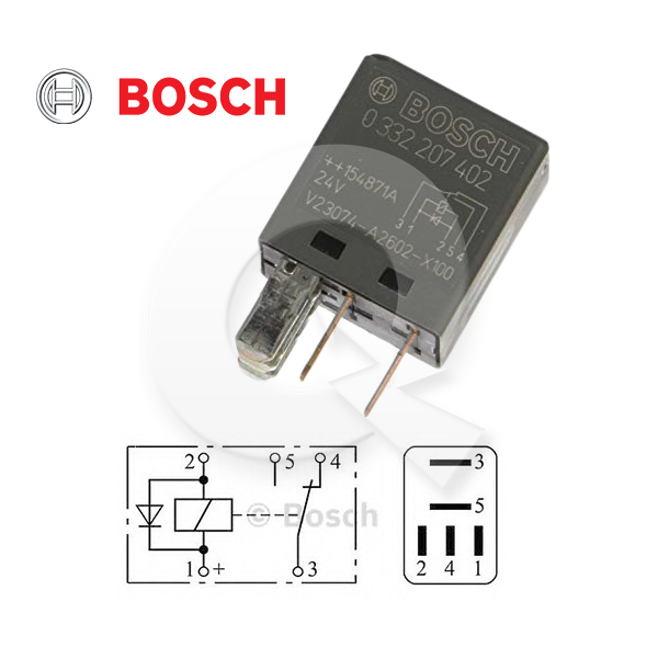 Реле bosch 0332207402