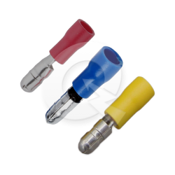 TERMINAL BANANA MACHO, 4mm, 16-14 AWG, AZUL