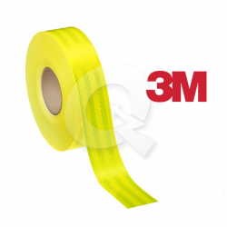 CAJA CINTA REFLECTANTE LIMON FLUOR 2' x 45,7m, 3M