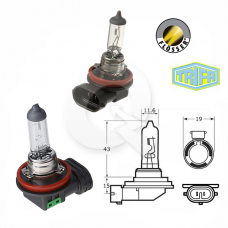 AMPOLLETA, H11, 12V, 55W, (PGJ19-2), FLOSSER/TRIFA