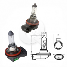 AMPOLLETA, H11, 12V, 55W, (PGJ19-2), BRM