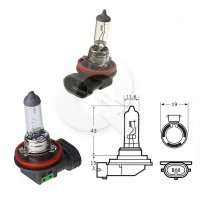 AMPOLLETA,H11, 24V, 70W, (PG19-2), BRM/BIOLIGHT