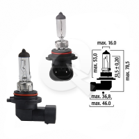 AMPOLLETA,HB4,9006,12V,55W, P22D, BRM