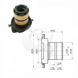 COLECTOR ALTERNADOR, HYUNDAI, H100, BOBCAT