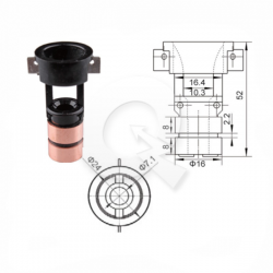 COLECTOR ALTERNADOR, CORSA