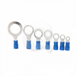TERMINAL DE OJO 3/16' (5.3mm), 16-14 AWG, AZUL