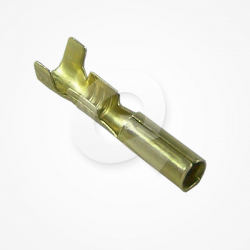 TERMINAL BANANA HEMBRA, 5 mm, SIN FORRO