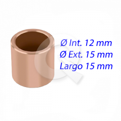BUJE BRONCE GRAFITADO, Nº 1002, 12x15x15 mm