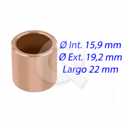 BUJE BRONCE GRAFITADO N°408, 42MT 15.9x19.2x22