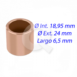 BUJE BRONCE GRAFITADO N°1016, 18.9x24x6.5 mm