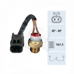 TERMOSWITCH, NISSAN, SUNNY, SENTRA, V16, 95º-90º