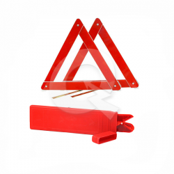 JUEGO TRIANGULO EMERGENCIA, 40 cms, CAMION