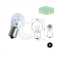 AMPOLLETA GLOBO 12V 21W (BAU15s), CLARA, TRIFA