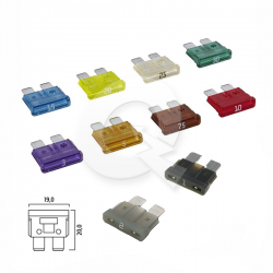 FUSIBLE ATO 3A, VIOLETA