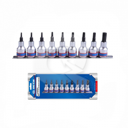 JUEGO DADOS PUNTA TORX STD 1/2',DISP 9 PIEZ