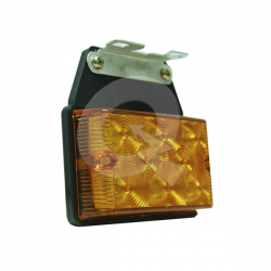 FAROL RECTANGULAR COLGANTE BIVOLTAJE 8 LED,AMBAR