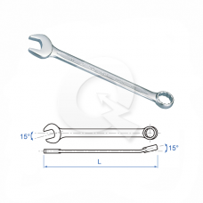 LLAVE PUNTA/CORONA, 21mm