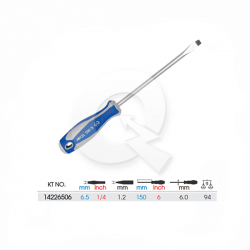 DESTORNILLADOR PALETA, 6.5 x 150mm