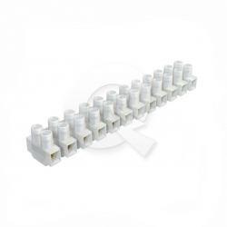 REGLETA PLASTICA DE CONEXION 6-10 mm, 12 POLOS