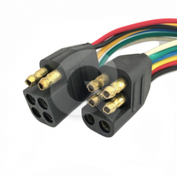 JUEGO CONECTOR UNIVERSAL, 6P, HEMBRA/MACHO