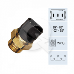 TERMOSWITCH, M.BENZ, VOLVO, 95º-85º/102º-92º