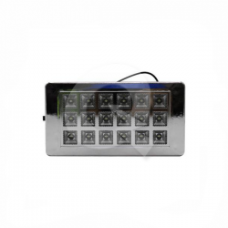 PLAFONIER,12V,18 LED, 127 x 67mm, CON INTERRUPTOR