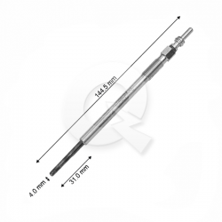BUJIA INCANDESCENTE 4.4V, CHEVROLET, CAPTIVA, OPEL