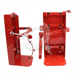 PORTA EXTINTOR METALICO 10 KG, REFORZADO