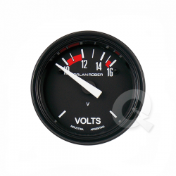 VOLTIMETRO, 24V, 20-32V, Ø52mm, NEGRO,ORLAN ROBER