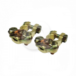 KIT TERMINAL BRONCE BATERIA, LINEA PESADA (+)(-)