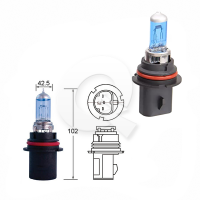 AMPOLLETA,9004,HB1,12V,65/45W , LUZ DIA, BRM