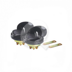 BOCINA CARACOL UNIVERSAL 24V, 110±5dB, 2T, PAR
