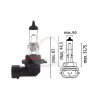 AMPOLLETA,H10,(9140,9145),12V,42W,PY20D, KIA, BRM