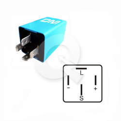 RELAY 12-24V, 4T, CONTROL NIVEL DE AGUA, M. BENZ