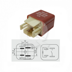 RELAY AUXILIAR 12V 30A, 4T,COROLLA,4RUNNER,TUNDRA