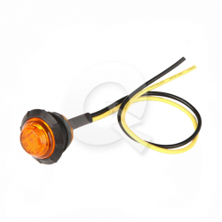 LUZ PILOTO BIVOLTAJE,10-30V,Ø 20mm, LED, AMBAR