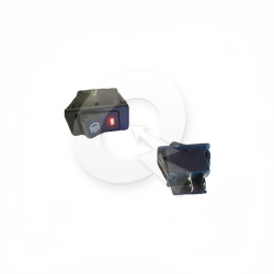INTERRUPTOR TECLA,12V-24V,4T,20A,NEBLINERO,LED ROJ