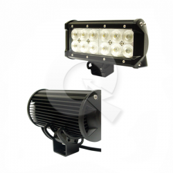 FAENERO LED, RECTANG 6.5',12-24V,12 LED,36W,3240Lm